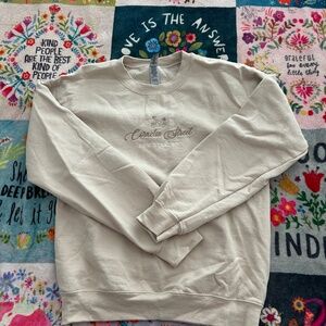 CUSTOM TAYLOR SWIFT MERCH - Cornelia Street Embroidered Sweatshirt - Size S